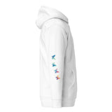 Unisex Hoodie -Pastel butterflies