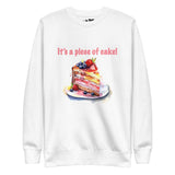 Unisex Premium Sweatshirt -It's a piece of cake!